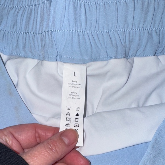 Halara bay blue Pleated Skort - Picture 2 of 6